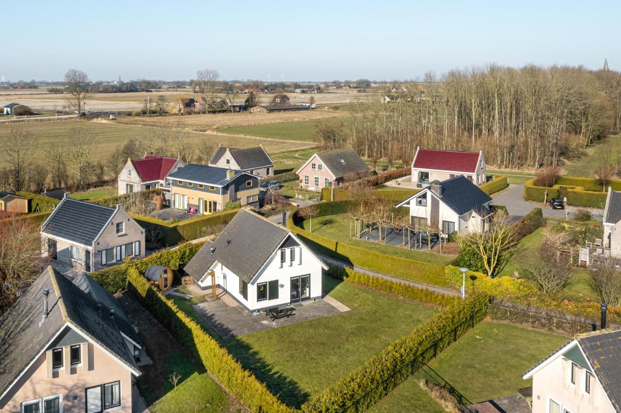 The Frisian Beach House Met Scandinavische Barrel Sauna Villa Tzummarum Exterior foto