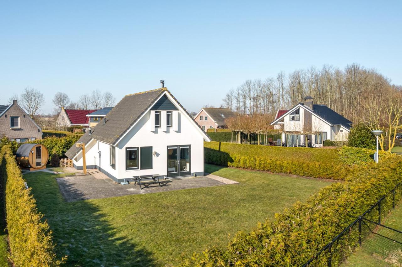 The Frisian Beach House Met Scandinavische Barrel Sauna Villa Tzummarum Exterior foto