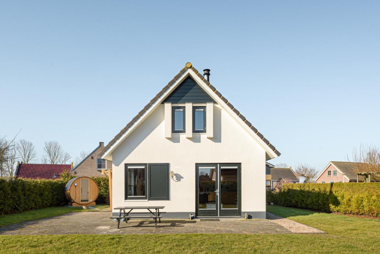 The Frisian Beach House Met Scandinavische Barrel Sauna Villa Tzummarum Exterior foto